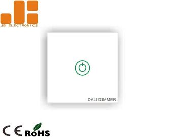 Single Channel LED Dimmer Switch With DALI Touch Panel 86*86 Type Available