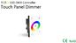 LED Dimmer Dmx 512 Lighting Controller 86*86 Glass Panel Touch Sensor For RGBW Lights