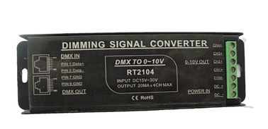 DMX a 0 - alloggio di alluminio protettivo pieno del convertitore di segnale di 10V PWM disponibile